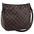 Borsa a tracolla LOUIS VUITTON Damier Ebene Looping MM SPO LV Auth LN162