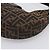FENDI Zucca Canvas Mamma Baguette Schultertasche Brown Silver Auth bs36368SAM Braun Silber - Ansicht 18