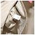 PRADA Tote Bag Canvas Ivory Silver Auth 201353V Silvery Cream - view 10