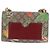 Padlock Borsa a tracolla GUCCI GG Supreme con catena e lucchetto PVC Beige Gold 409487 Auth ka6254V - vista 2
