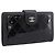 Cartera larga CHANEL Matelasse de piel charol negra plata CC Auth 204635 Negro