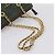 Bolsa de Ombro com Corrente PRADA Nylon Khaki Gold Auth 203875 Dourado Caqui - vista 7