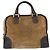 Borsa a mano LOEWE Amazona 32 in camoscio beige tono oro Auth ka6290 - vista 13