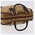 Borsa a mano LOEWE Amazona 32 in camoscio beige tono oro Auth ka6290 - vista 15
