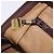 Borsa a mano LOEWE Amazona 32 in camoscio beige tono oro Auth ka6290 - vista 33