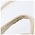 Borsa Miu Miu Matelassé in pelle verniciata 2way White Gold Auth 204394 Bianco D'oro - vista 16