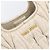 Borsa Miu Miu Matelassé in pelle verniciata 2way White Gold Auth 204394 Bianco D'oro - vista 25