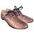 Miu Miu Python Print Calf Leather Oxford Shoes