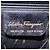 Borsa Salvatore Ferragamo Vala in pelle nera e oro autentica 205098 Nero D'oro - vista 12