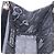 Borsa Salvatore Ferragamo Vala in pelle nera e oro autentica 205098 Nero D'oro - vista 20