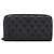 Portafoglio lungo CHANEL Matelasse in pelle nera CC Auth 204111V Nero - vista 13