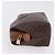 Céline Pouch CELINE Macadam Canvas PVC Leather Brown Gold Auth ki6839 Marrone D'oro - vista 4