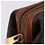 Céline Pouch CELINE Macadam Canvas PVC Leather Brown Gold Auth ki6839 Marrone D'oro - vista 5