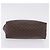 Céline Pouch CELINE Macadam Canvas PVC Leather Brown Gold Auth ki6839 Marrone D'oro - vista 6