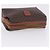 Céline Pouch CELINE Macadam Canvas PVC Leather Brown Gold Auth ki6839 Marrone D'oro - vista 7