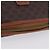 Céline Pouch CELINE Macadam Canvas PVC Leather Brown Gold Auth ki6839 Marrone D'oro - vista 8