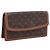 LOUIS VUITTON Monogram Pochette Dam GM Clutch Bag M51810 LV Auth ka6205 Monogramma
