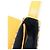 Christian Dior Trotter Canvas Rock Shoulder Pouch Yellow Silver Auth 203620M Argento Giallo - vista 23
