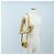 Christian Dior Trotter Canvas Rock Shoulder Pouch Yellow Silver Auth 203620M Argento Giallo - vista 26