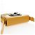 Christian Dior Trotter Canvas Rock Shoulder Pouch Yellow Silver Auth 203620M Argento Giallo - vista 6