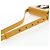 Christian Dior Trotter Canvas Rock Shoulder Pouch Yellow Silver Auth 203620M Argento Giallo - vista 8