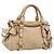 Borsa a mano Miu Miu Vitellolux 2way Beige Gold Auth 204412V D'oro