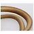 Borsa a mano Miu Miu Vitellolux 2way Beige Gold Auth 204412V D'oro - vista 8