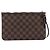 LOUIS VUITTON Damier Ebene Neverfull MM Pouch LV Auth 204437A - vista 2