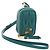 Miu Miu Matelasse Neck Pouch Leather Green Gold Auth 197292M D'oro Verde