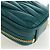 Miu Miu Matelasse Neck Pouch Leather Green Gold Auth 197292M D'oro Verde - vista 17