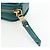 Miu Miu Matelasse Neck Pouch Leather Green Gold Auth 197292M D'oro Verde - vista 20