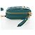 Miu Miu Matelasse Neck Pouch Leather Green Gold Auth 197292M D'oro Verde - vista 3