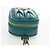 Miu Miu Matelasse Neck Pouch Leather Green Gold Auth 197292M D'oro Verde - vista 6