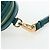 Miu Miu Matelasse Neck Pouch Leather Green Gold Auth 197292M D'oro Verde - vista 9