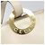 Céline CELINE Circle Schultertasche aus Leder Weiß Gold Auth 204441 Golden - Ansicht 22