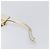 Céline CELINE Circle Schultertasche aus Leder Weiß Gold Auth 204441 Golden - Ansicht 7