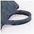 Bolsa de mão PRADA Canapa MM Denim Blue Gold Auth 201449 Azul Dourado - vista 7