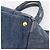 Bolsa de mão PRADA Canapa MM Denim Blue Gold Auth 201449 Azul Dourado - vista 9