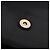 Bolsa de Ombro GUCCI em Couro Preta e Dourada 007 49 5548 Auth 203424 Preto Dourado - vista 23