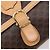 Céline Borsa a tracolla CELINE Macadam Canvas PVC Leather Brown Gold Auth 205135V Marrone D'oro - vista 19