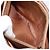 Céline Borsa a tracolla CELINE Macadam Canvas PVC Leather Brown Gold Auth 205135V Marrone D'oro - vista 26
