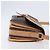 Céline Borsa a tracolla CELINE Macadam Canvas PVC Leather Brown Gold Auth 205135V Marrone D'oro - vista 3