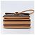 Céline Borsa a tracolla CELINE Macadam Canvas PVC Leather Brown Gold Auth 205135V Marrone D'oro - vista 5