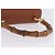 Borsa a mano GUCCI Bamboo in pelle marrone e oro 000 46 0188 Auth 204148V D'oro - vista 8