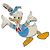 GUCCI Donald Duck Anhänger Top Ag925 Disney Collaboration Silber Authentisch 204340M