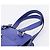 Céline Borsa a mano CELINE in pelle blu e oro Auth 204415A D'oro - vista 14