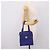 Céline Borsa a mano CELINE in pelle blu e oro Auth 204415A D'oro - vista 25