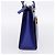 Céline Borsa a mano CELINE in pelle blu e oro Auth 204415A D'oro - vista 3