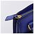Céline Borsa a mano CELINE in pelle blu e oro Auth 204415A D'oro - vista 9