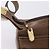 Borsa a tracolla GUCCI Web Sherry Line in pelle marrone scuro e oro autentica 204421 D'oro - vista 10